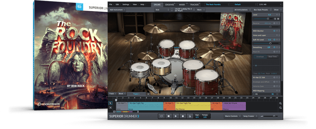 Toontrack SDX -- The Rock Foundry